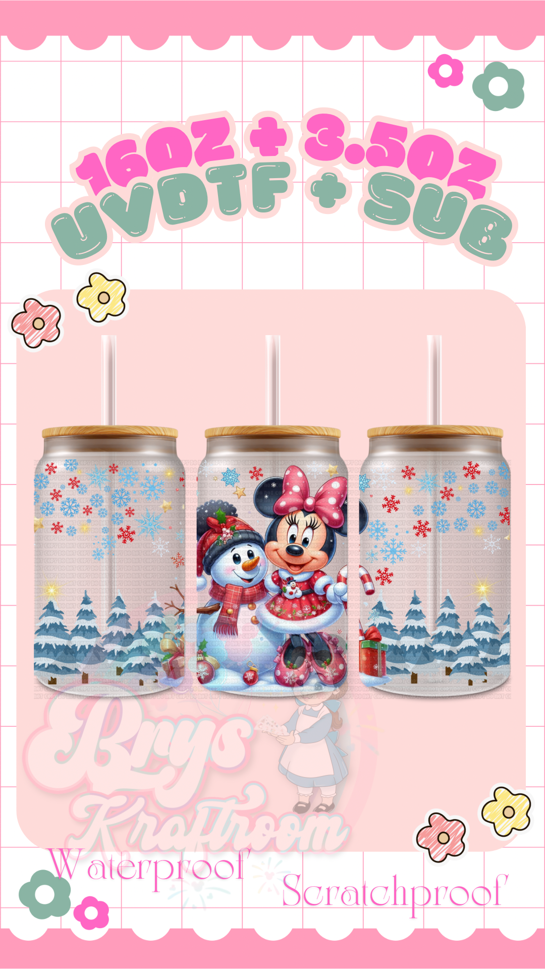 Minnie Snowman *SHOP EXCLUSIVE*