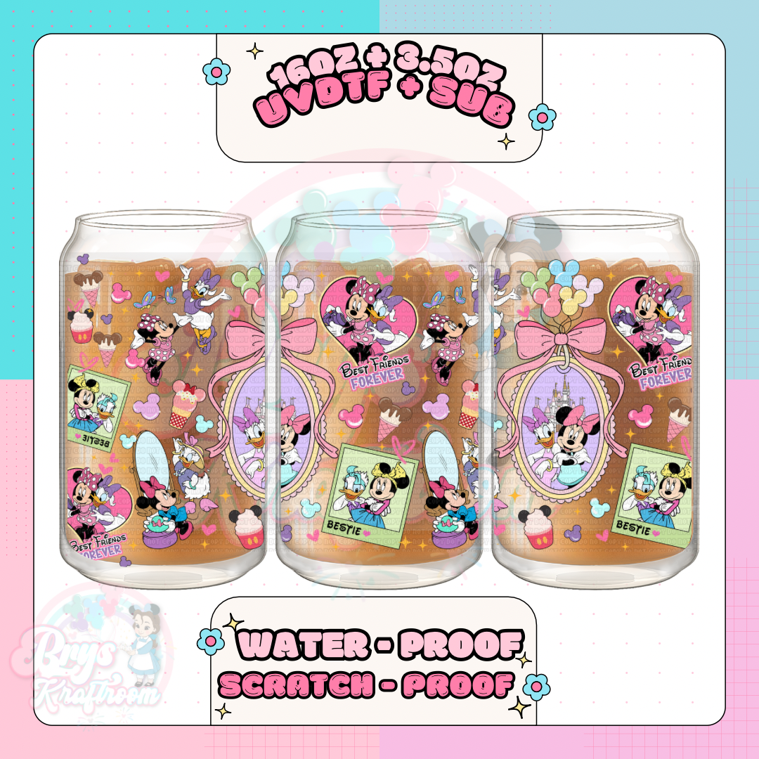 Girly Best Friends Minnie + Daisy