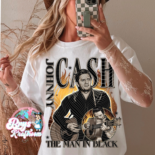 Johnny Cash (Flames)