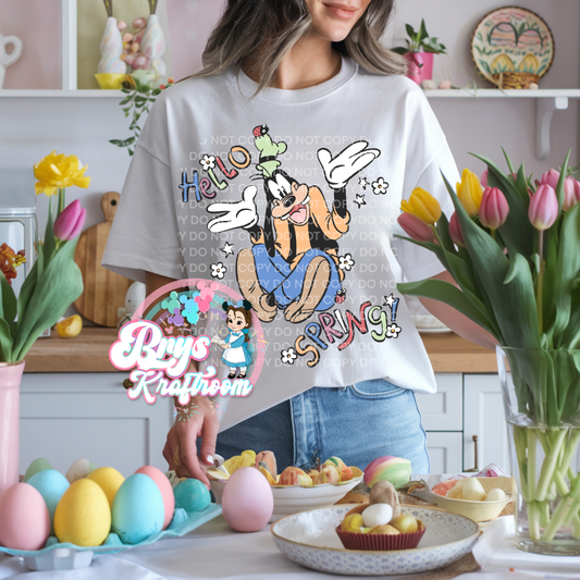 Hello Spring | Goofy