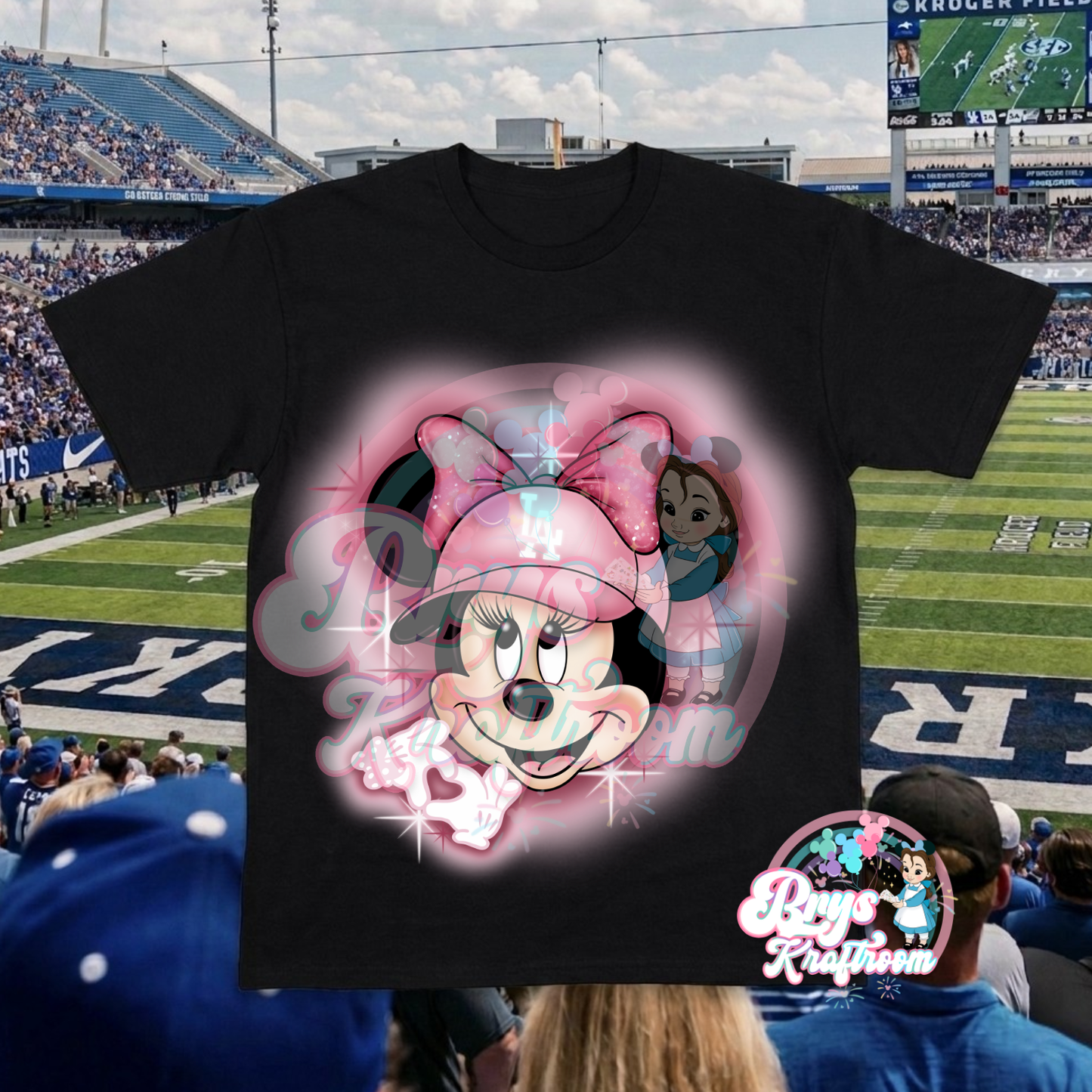 Mouse LA Pink Heart