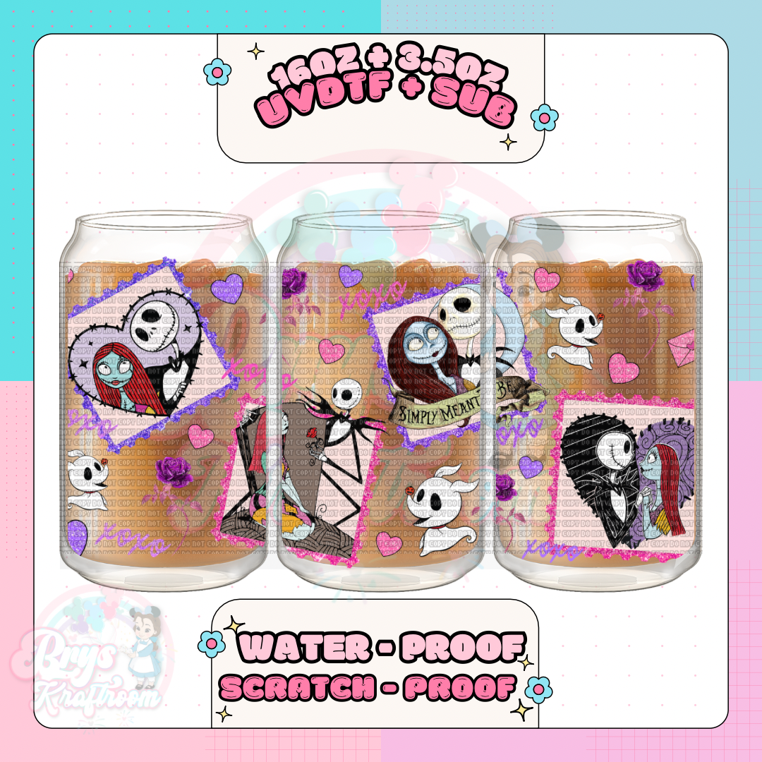 Jack + Sally Postage Vday