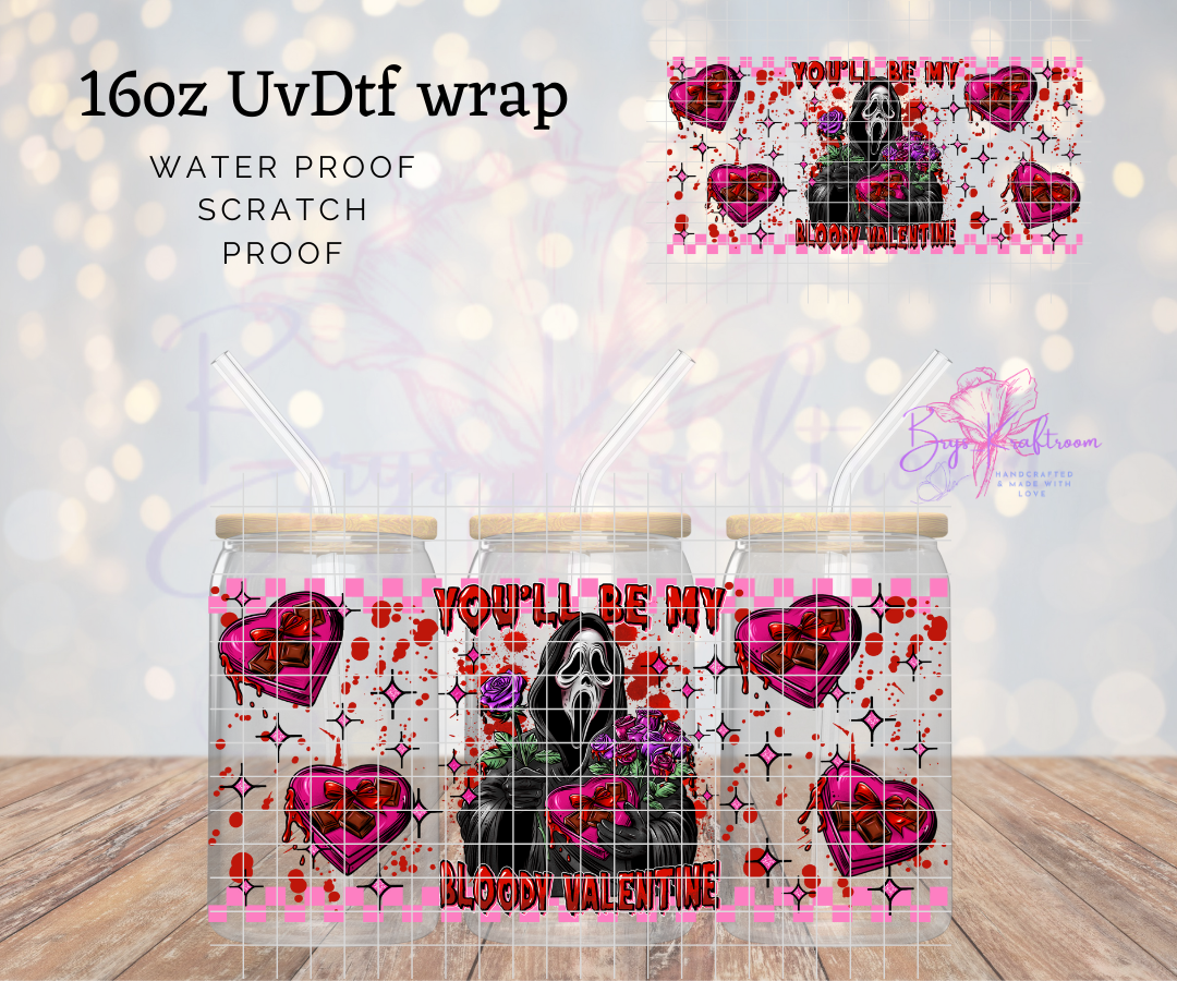 Bloody Valentine EXCLUSIVE* UV DTF Wraps