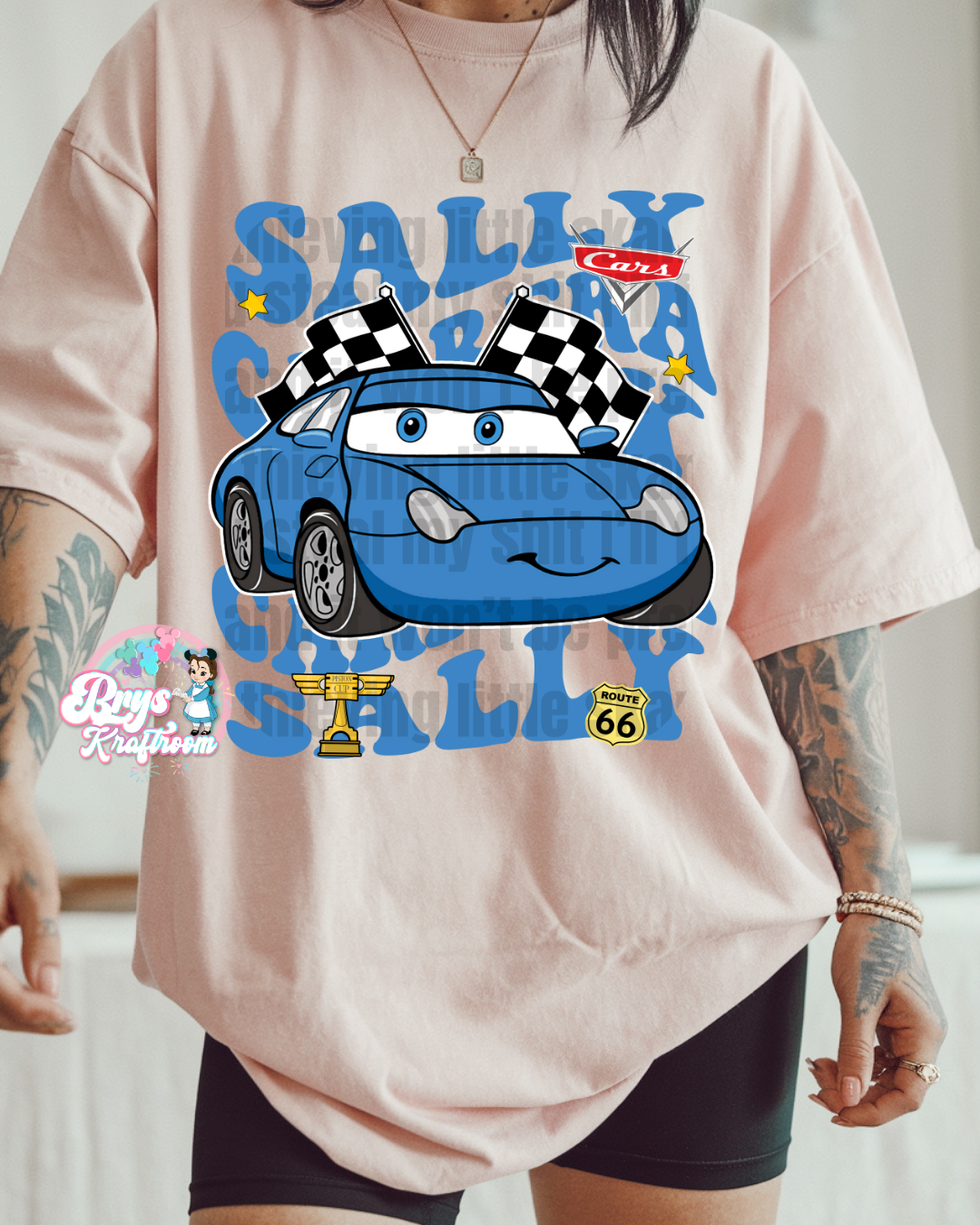 Sally (front + back)