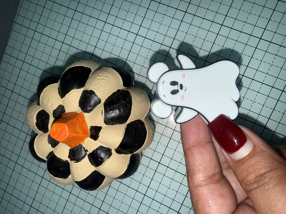 Ghost Mickey | 3D | Straw Topper