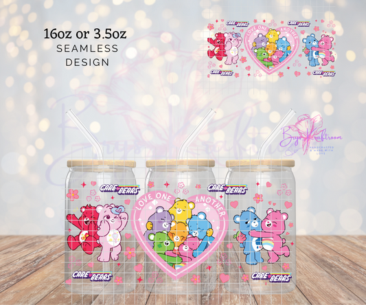 Care Bears 2 UV DTF Wraps