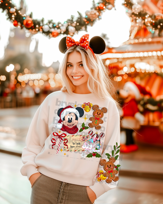 Mickey | Xmas Postage Letters