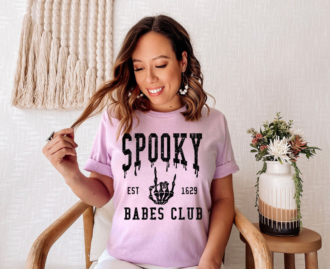 Spooky Babes Club shirt