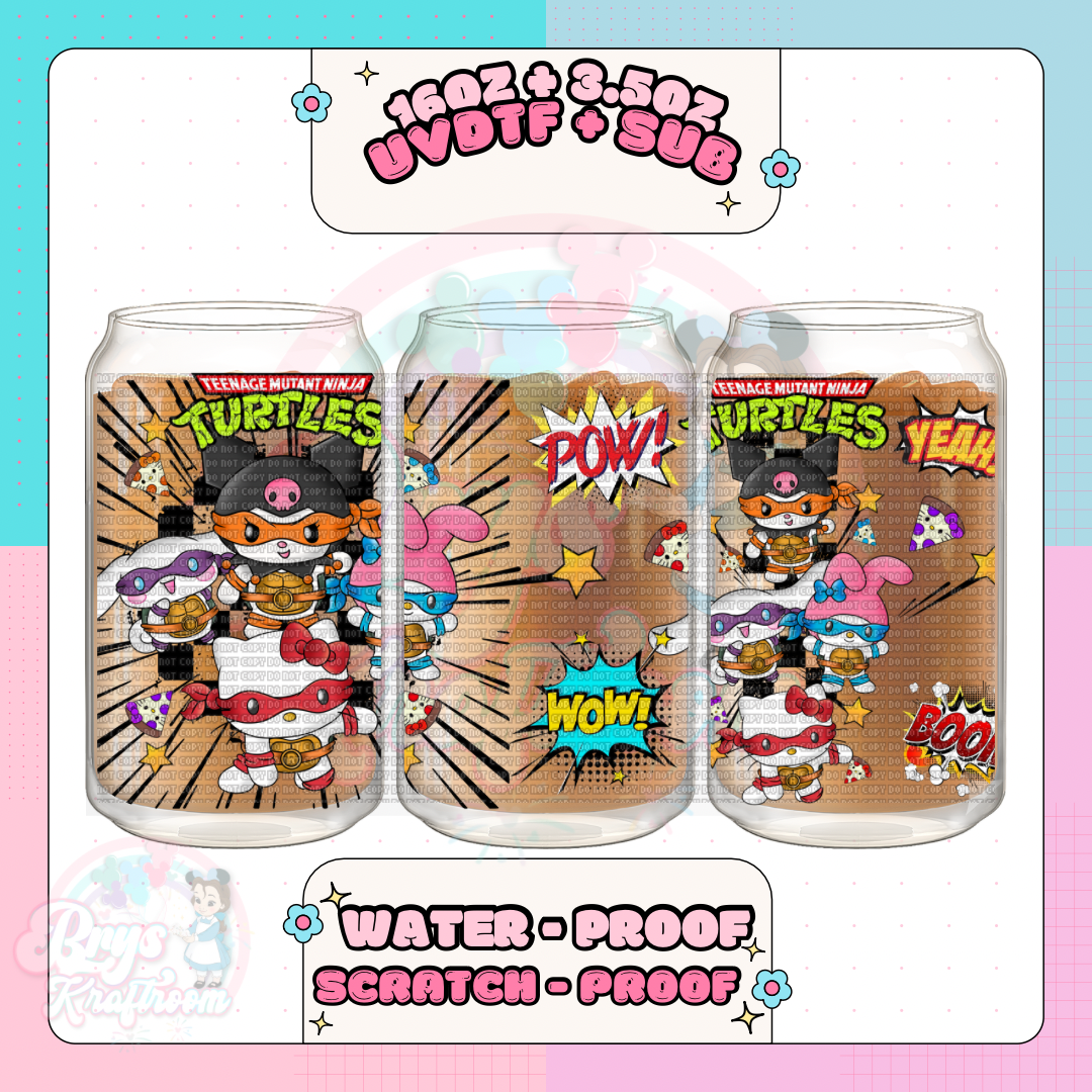 Sanrio TMNT | White