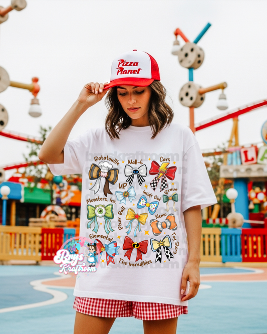 Pixar Characters Bow