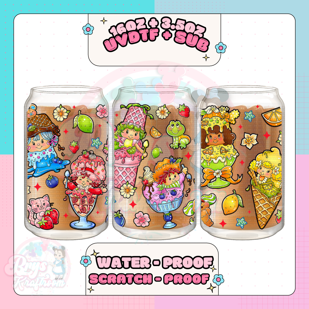 Sundaes Shortcake Friends