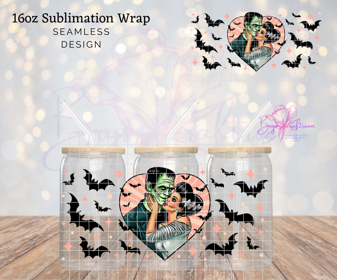 Monstrous Love *EXCLUSIVE* UV DTF Wraps