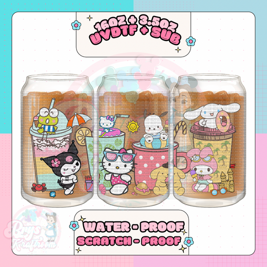 Summer Sanrio Coffee