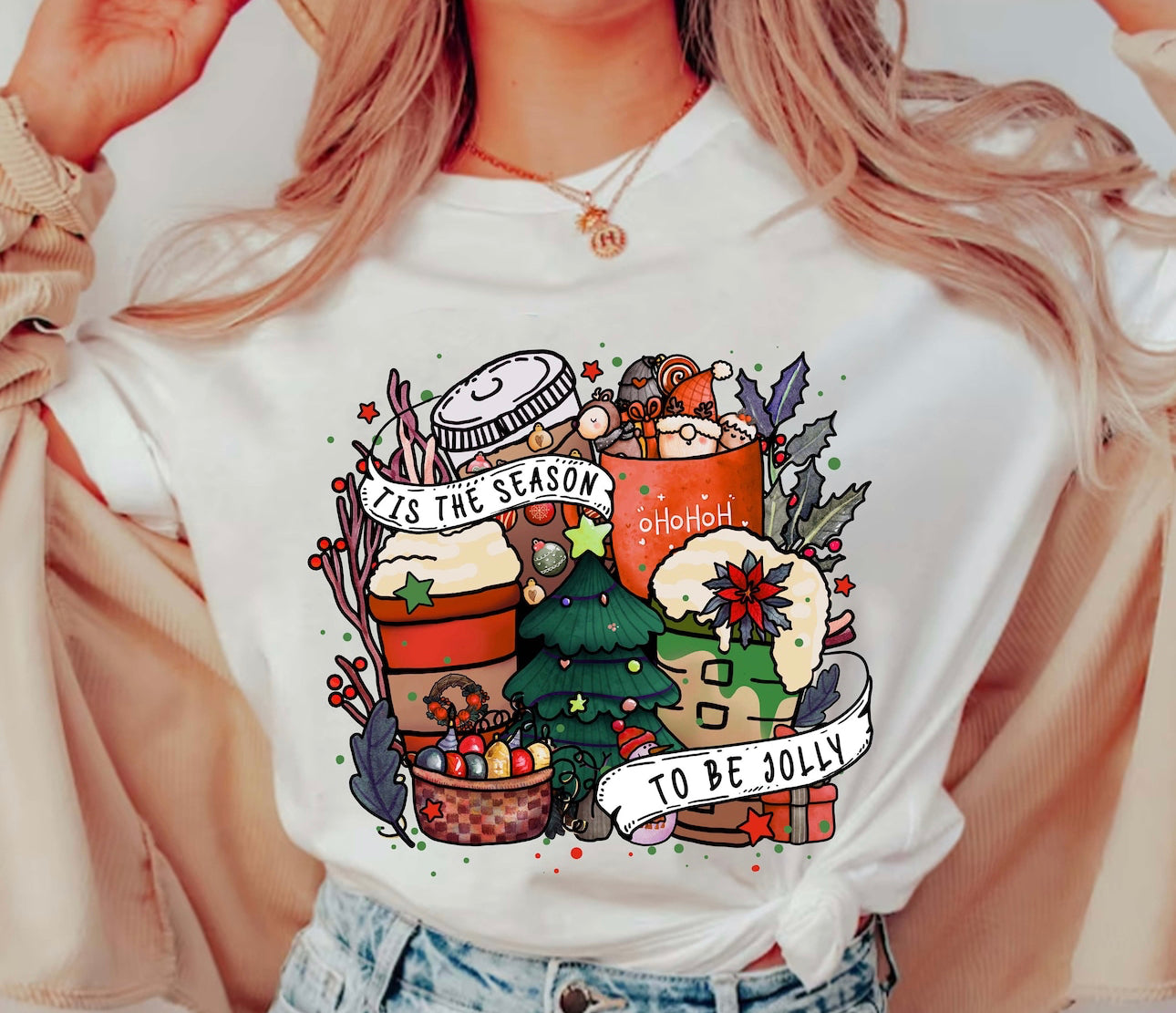 Tis’ the Season Xmas 11” DTF Transfer
