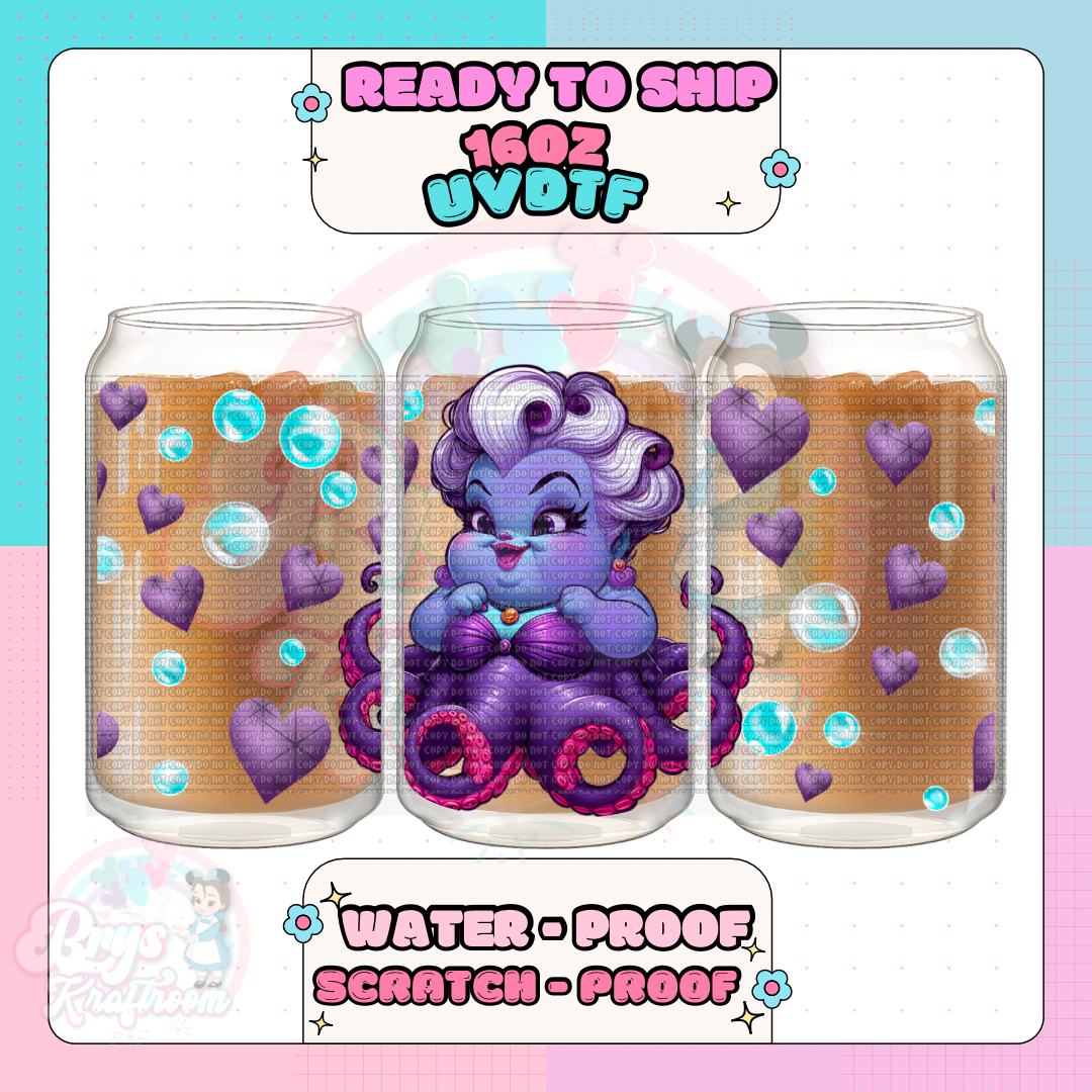 Mini Purple Octo Girl (RTS)