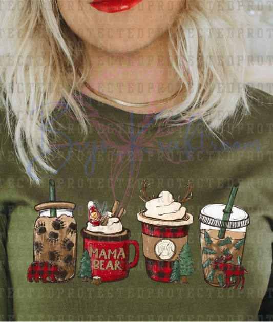 Mama Bear 11” DTF Transfer