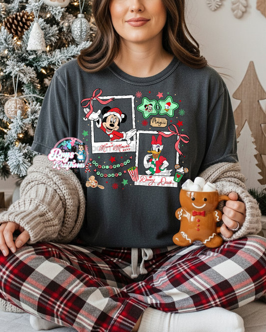 Xmas Signature Girly Polaroids