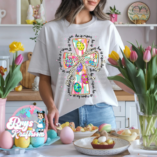 He Is Risen Cross