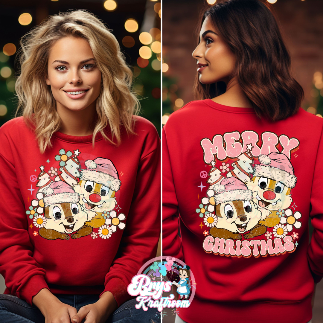 Squirrel Xmas (front+back)