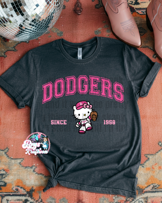 Pink HK Dodgers