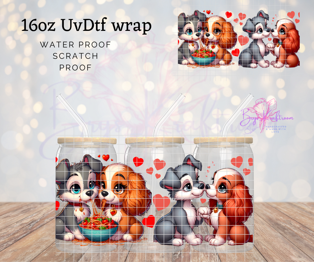 Lady Pup EXCLUSIVE* UV DTF Wraps