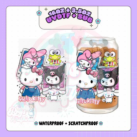 Uv Decals Bundle (Disney Polaroids)