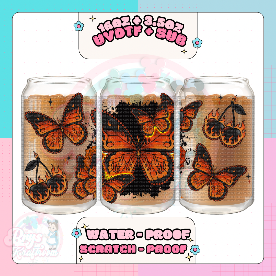 Mariposa Fuego
