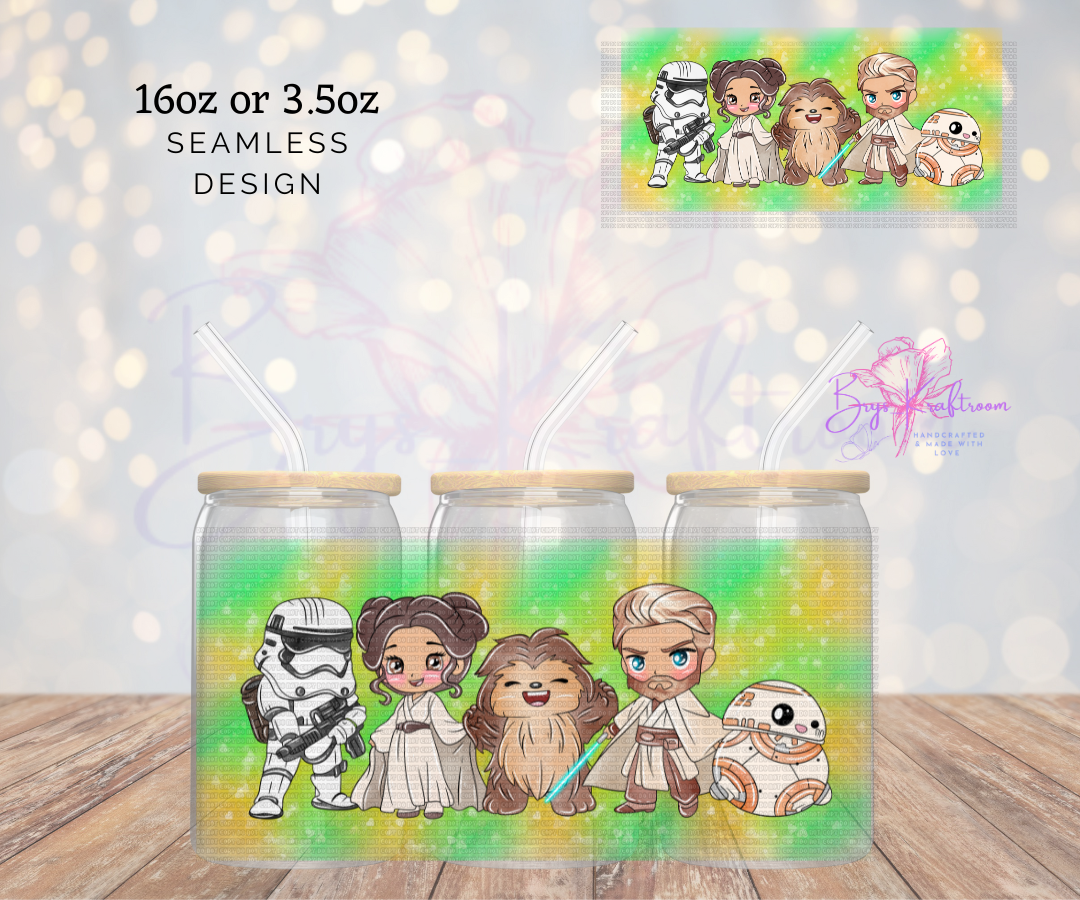 Star Wars UV DTF Wraps