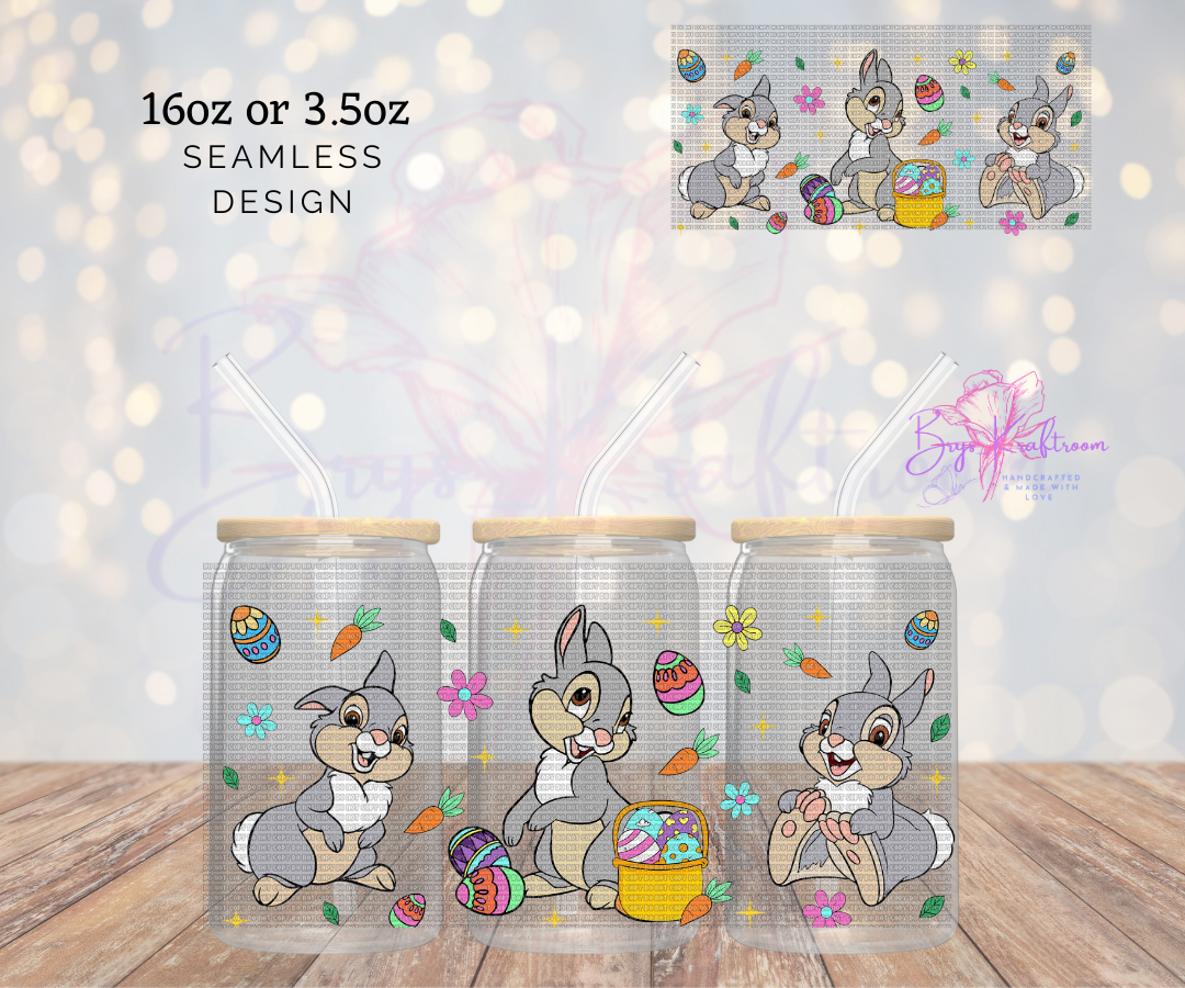 Easter Bunny EXCLUSIVE* UV DTF Wraps