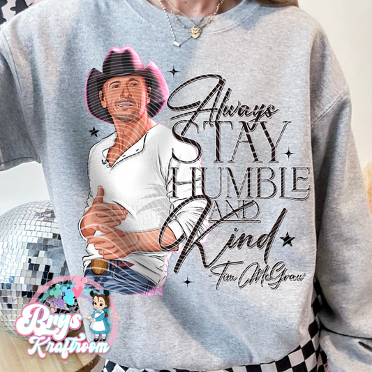 Humble + Kind (White T-shirt)