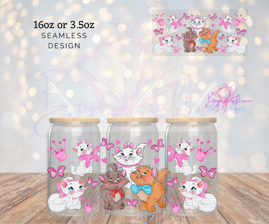 Aristocats (vibrant) UV DTF Wraps