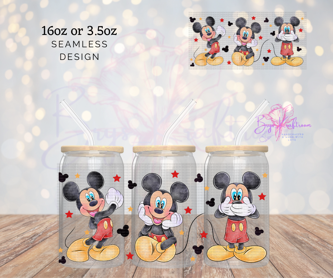 Mickey (vibrant) UV DTF Wraps