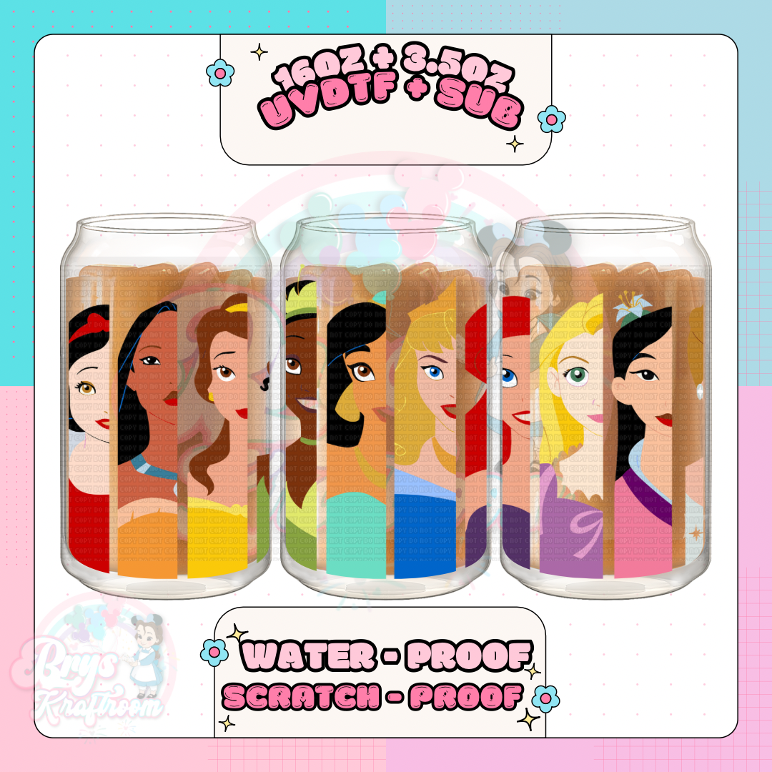 Colorful Princesses