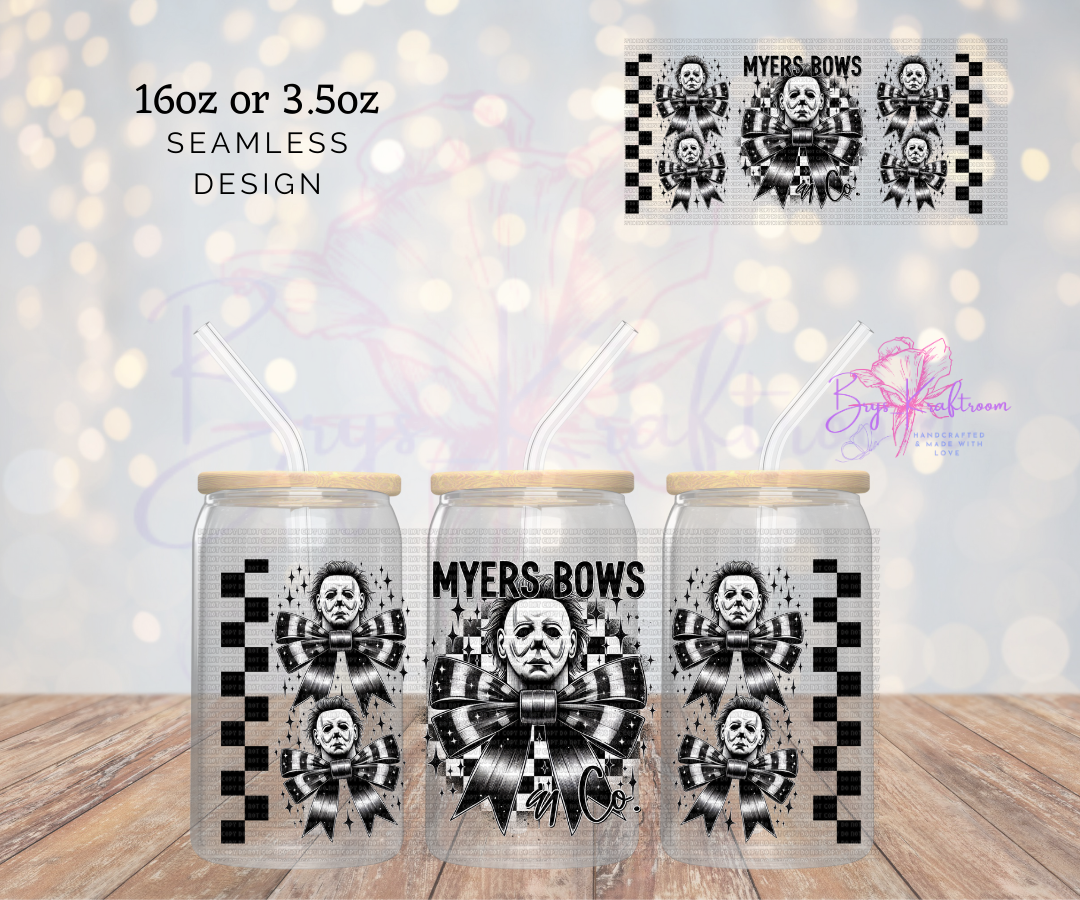 Myers bows UV DTF Wraps