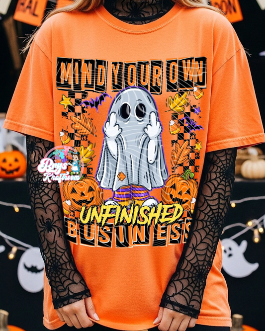 Mind Your Own Unfinished Business