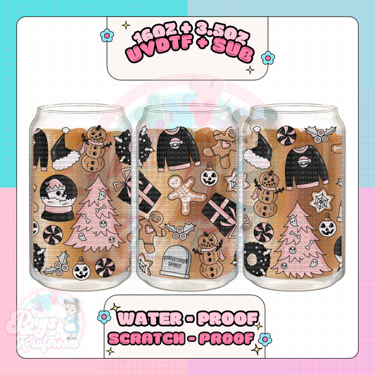 Gothy Pink + Black Xmas