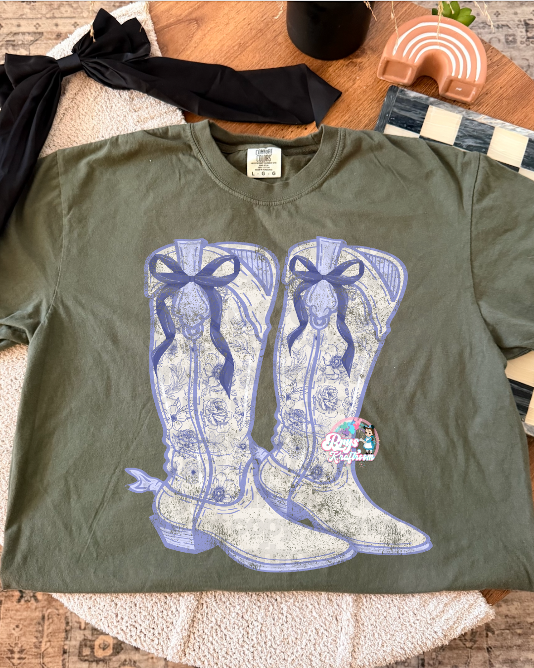 Cowgirl Boots | Blue
