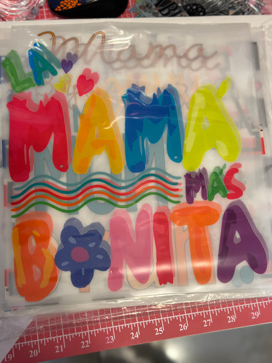 Mama Bonita 11” DTF Transfer