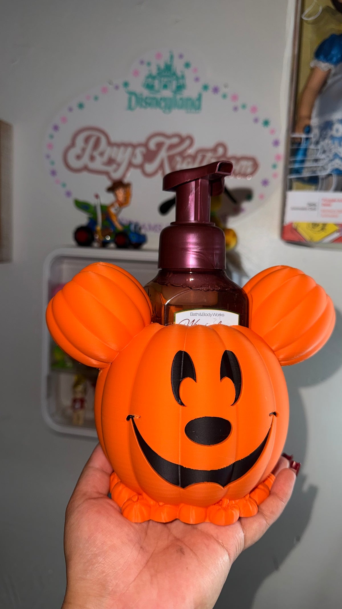 Mickey Park Pumpkin | BBW | Soap Holder | 3D