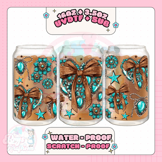 Turquoise Hearts
