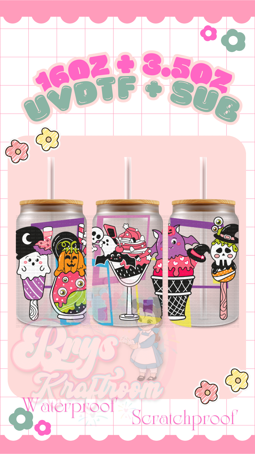 Pastel Spooky ice cream + popz *SHOP EXCLUSIVE*