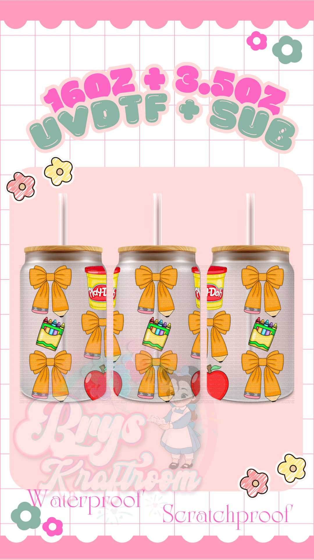 Playdoh Bows