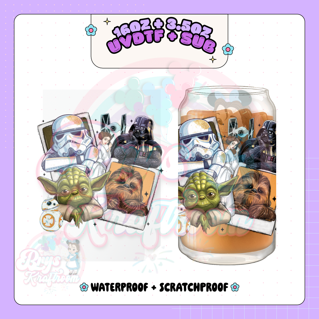 Uv Decals Bundle (Disney Polaroids)