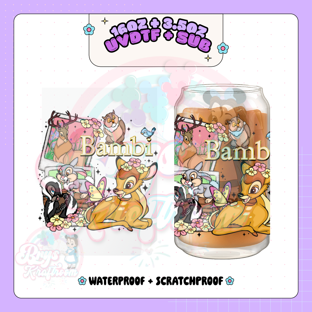 Uv Decals Bundle (Disney Polaroids)