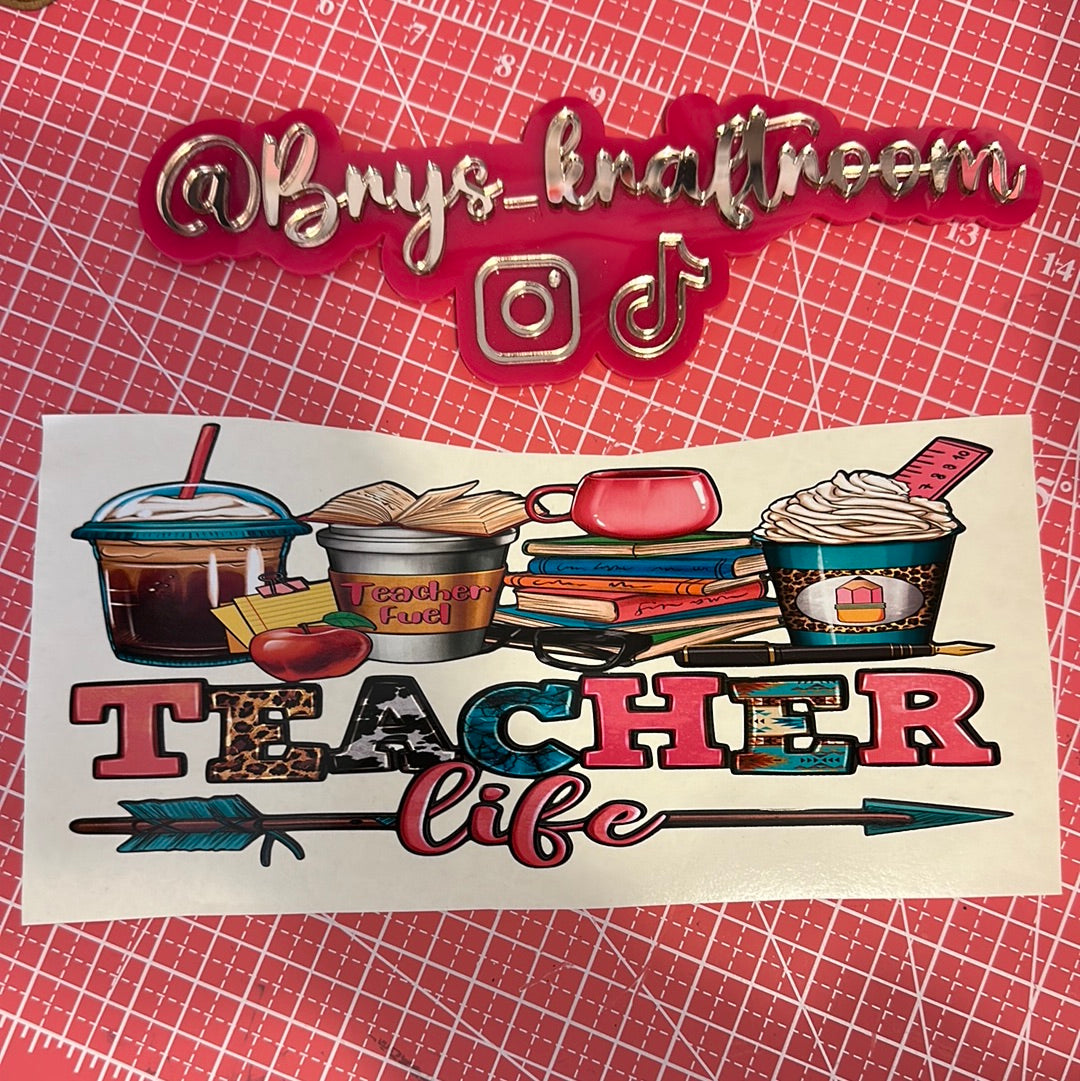 Teacher life arrow