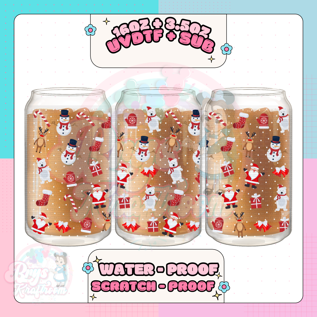 Santa | Polar Bears | Reindeers