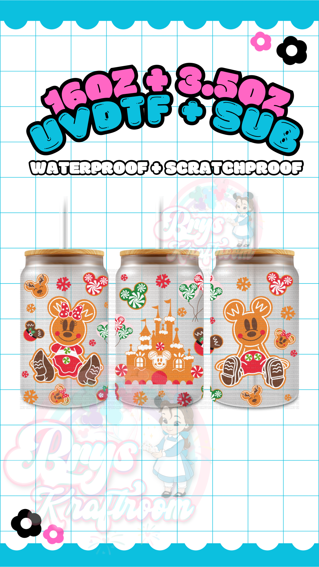 Castle+ Gingerbread Couple
