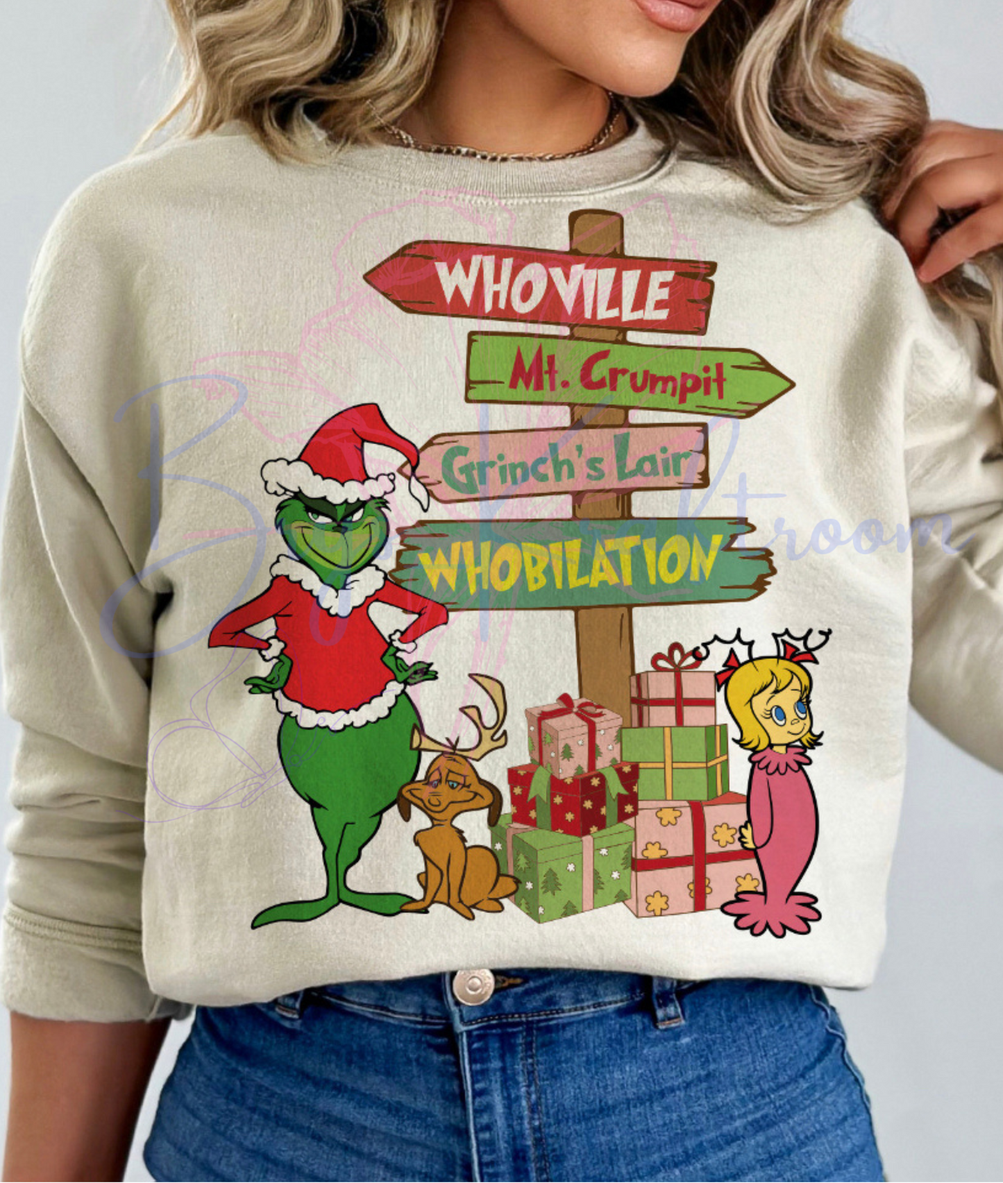 Whoville Mt. Crumpit 11” DTF Transfer