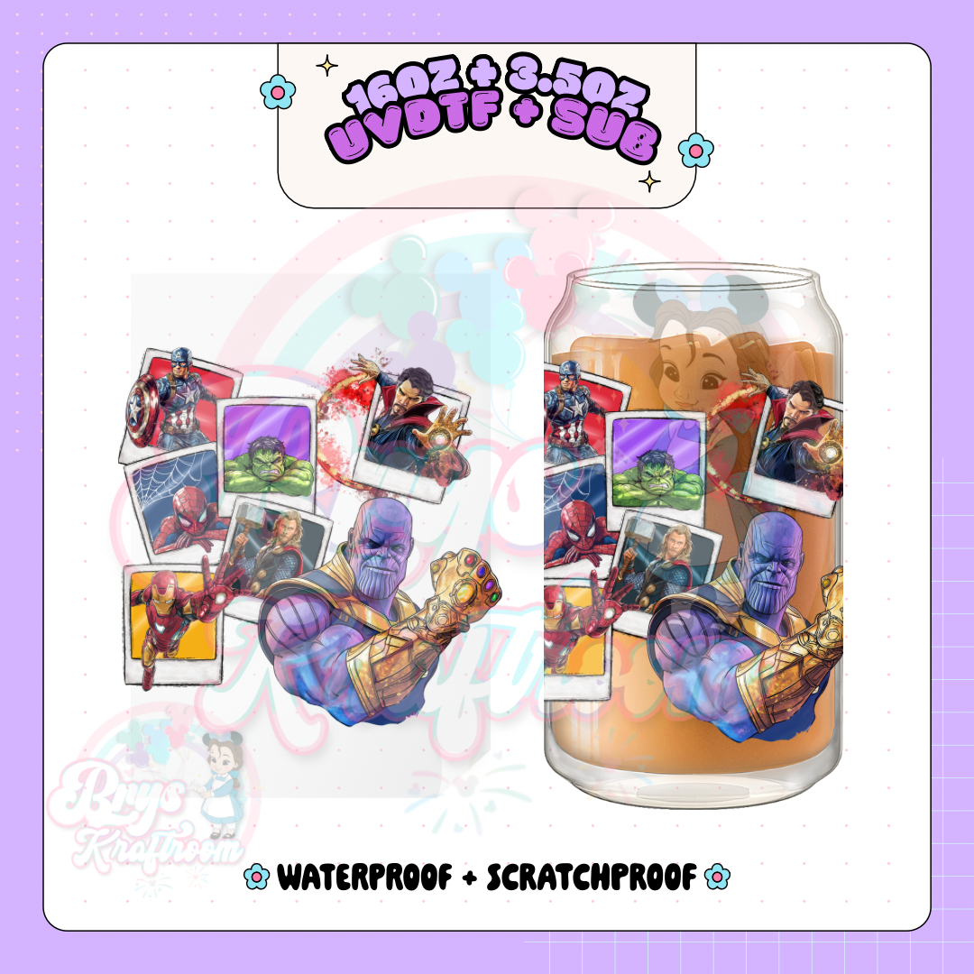 Uv Decals Bundle (Disney Polaroids)