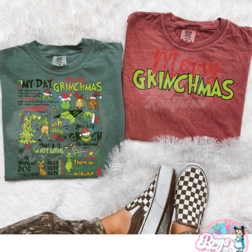 Merry Grinchmas (Front +Back)